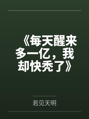 《每天醒来多一亿,我却快秃了》 《每天醒来多一亿,我却快秃了》