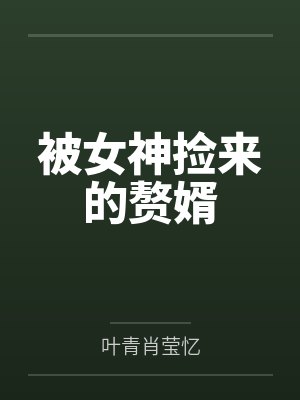 被女神捡来的赘婿 被女神捡来的赘婿